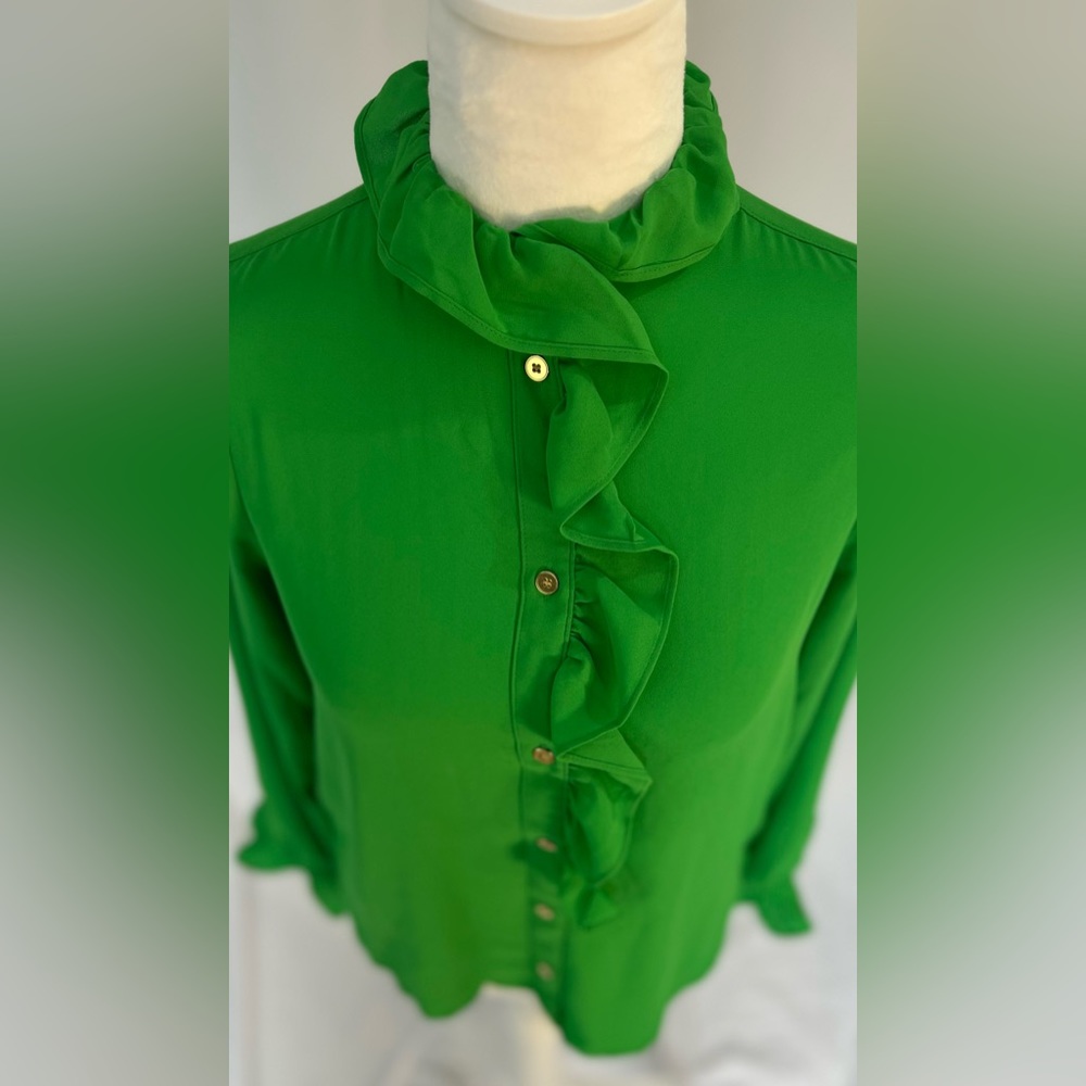 NWT / J.Crew Drapey cottage top B001 - Picture 5 of 10